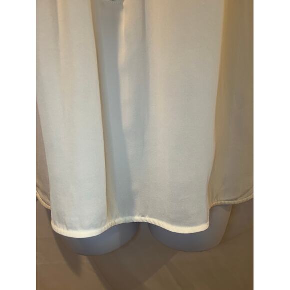 The Kooples Chiffon Short Sleeve Half-Zip Blouse - Size S - NWT - Picture 2 of 7